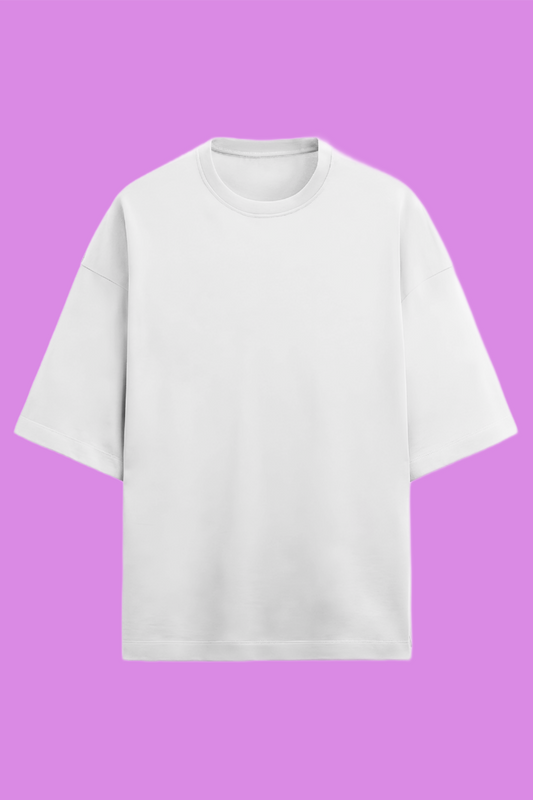 Terry Oversized Shirt (White)