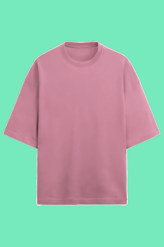Terry Oversized Shirt (Flamingo)
