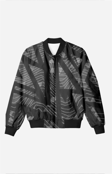 AOP Bomber Jacket - disCOVERed