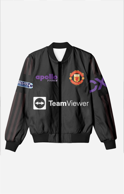 Manchester United FC Bomber Jacket (Black)