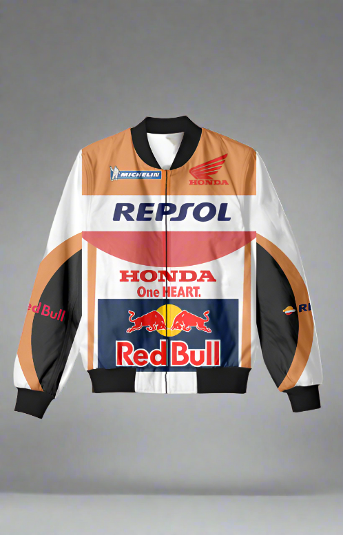 Honda Bomber Jacket (White) – DSCVRD - Main Image
