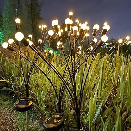 SolarGlow Firefly Garden Lights