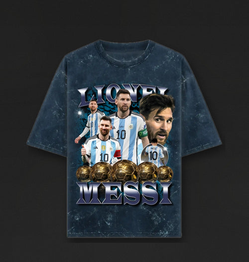 Football Acid Wash Oversized shirt