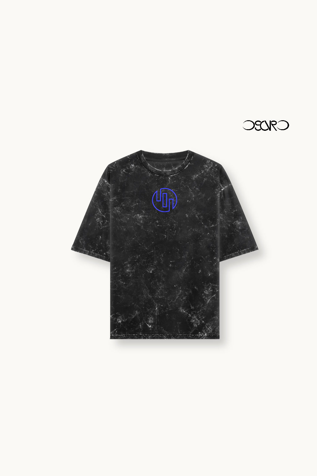 Conquest Unisex Acid Washed Oversized Tee