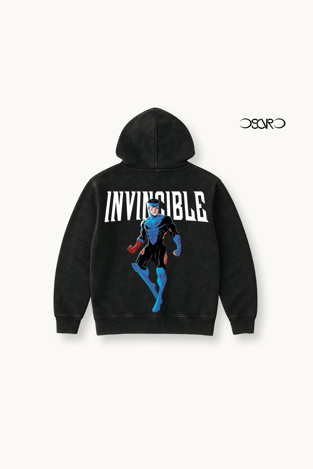 Mark Invincible Unisex Acid Washed Hoodie