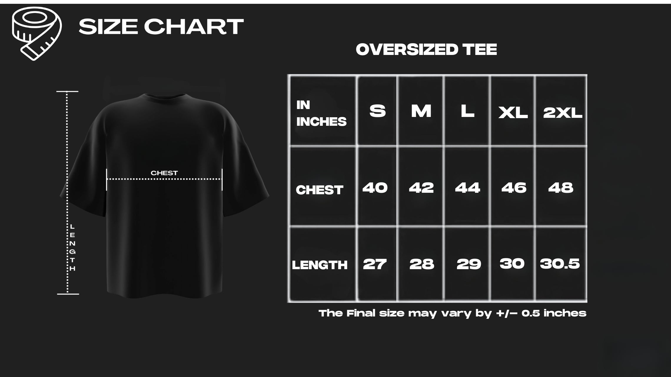 Mark Unisex Acid Washed Oversized Tee