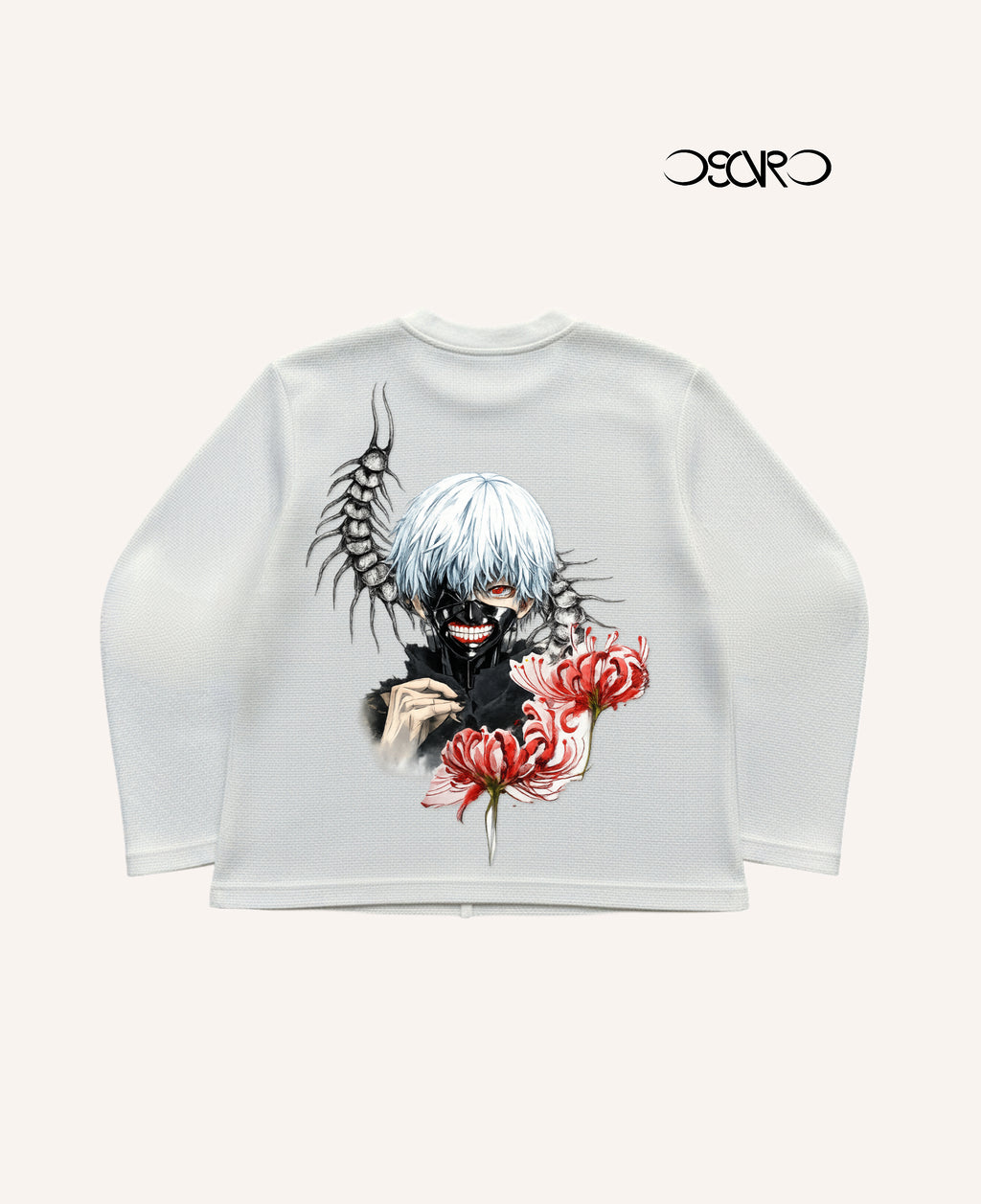 Kaneki Ken Waffle Knitt Oversized Tee
