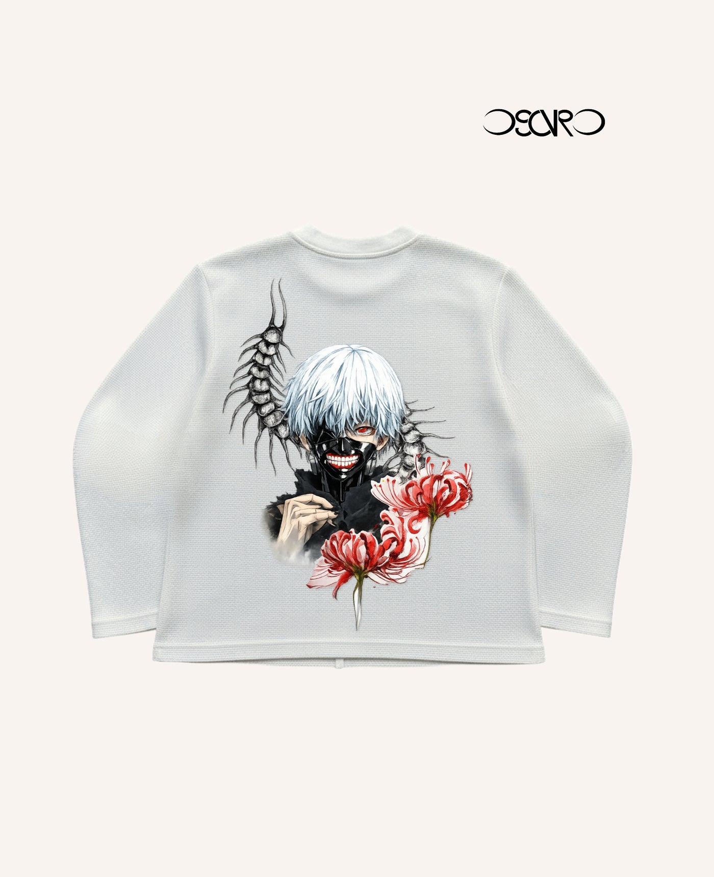 Kaneki Ken Waffle Knitt Oversized Tee