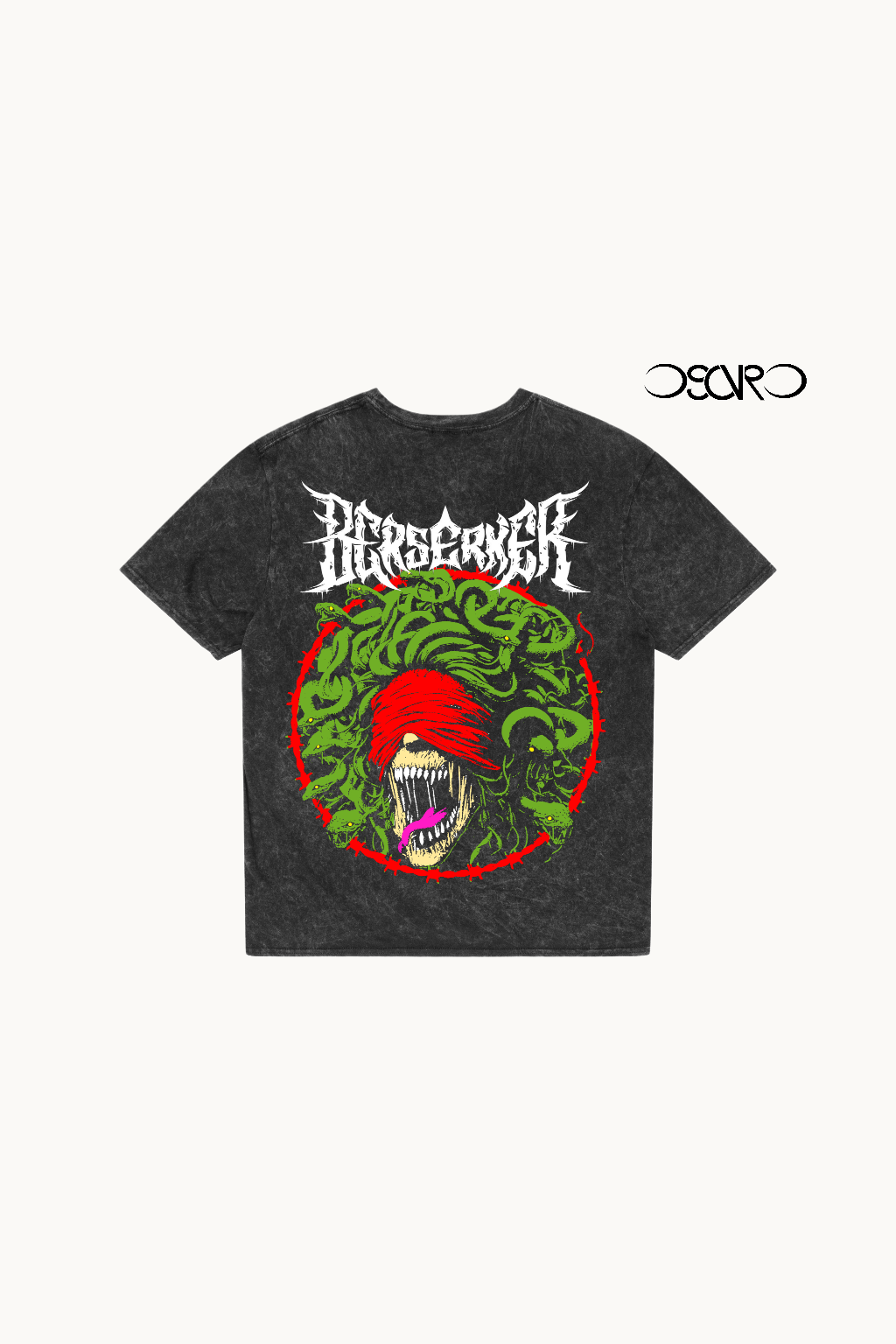 Berserker Acid Wash Tee