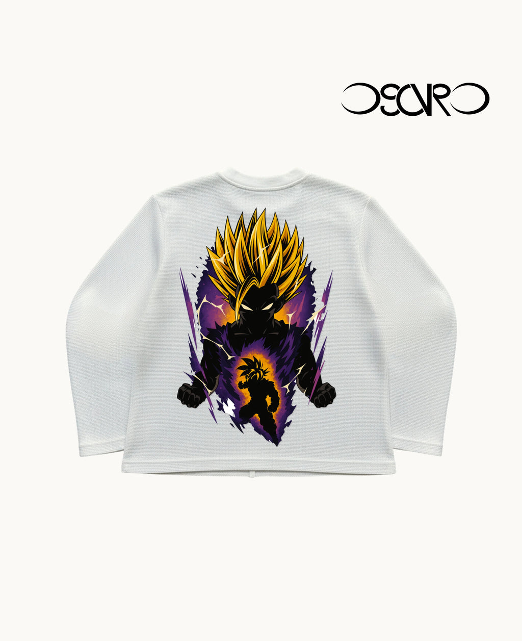 Gohan Waffle Oversized Knitt Tee- True Streetwear