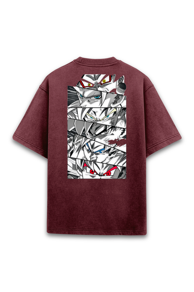 KAKAROT- Acid Wash Tshirts