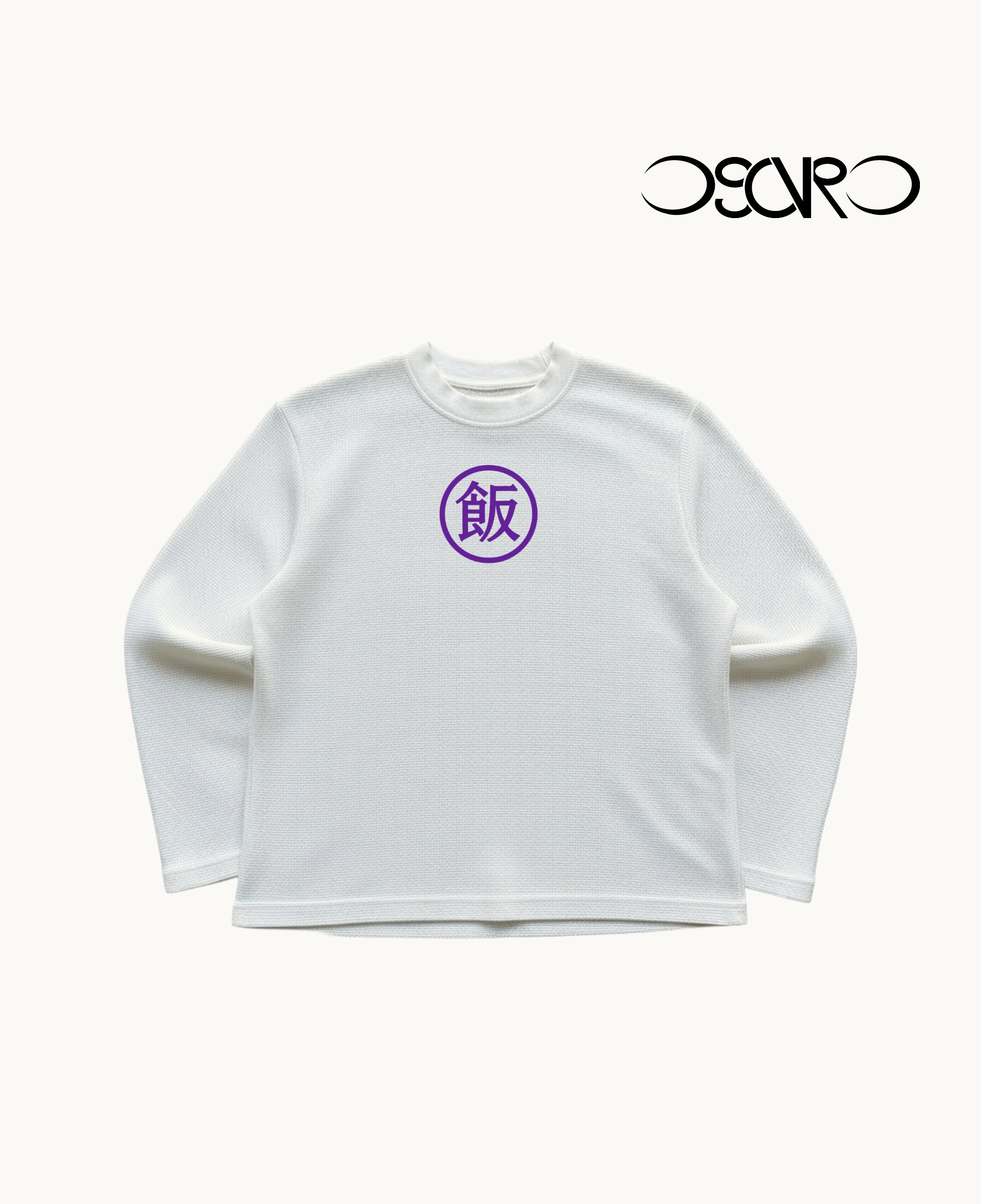 Gohan Waffle Oversized Knitt Tee- True Streetwear