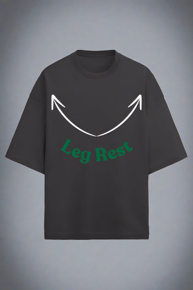 Leg Rest Oversized Shirt