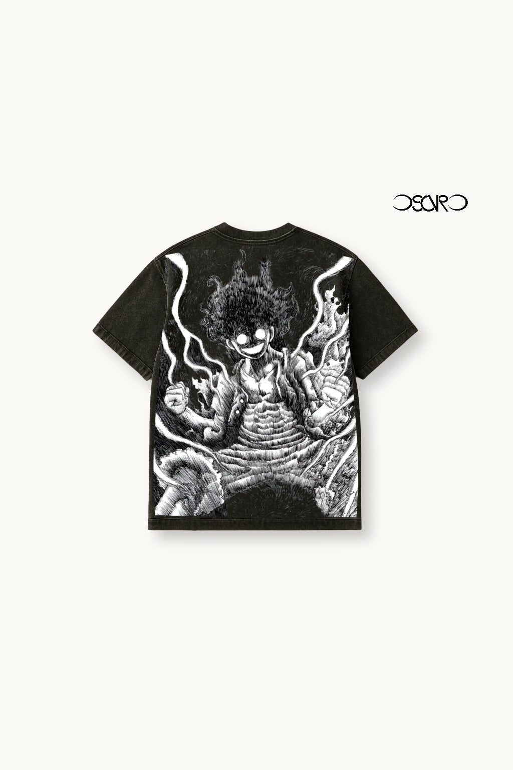 Joy Boy Oversized Acid Wash Tee