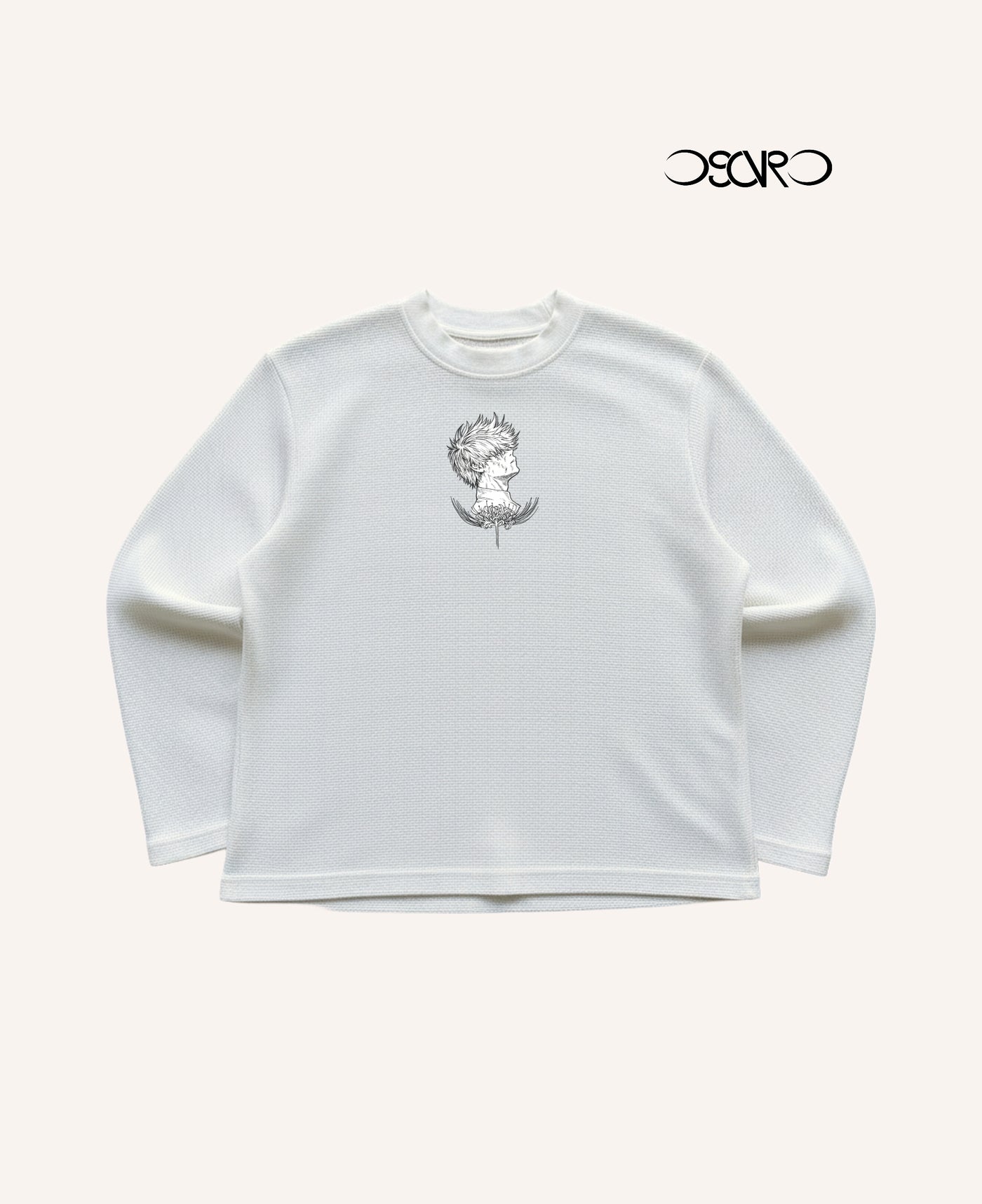 Kaneki Ken Waffle Knitt Oversized Tee