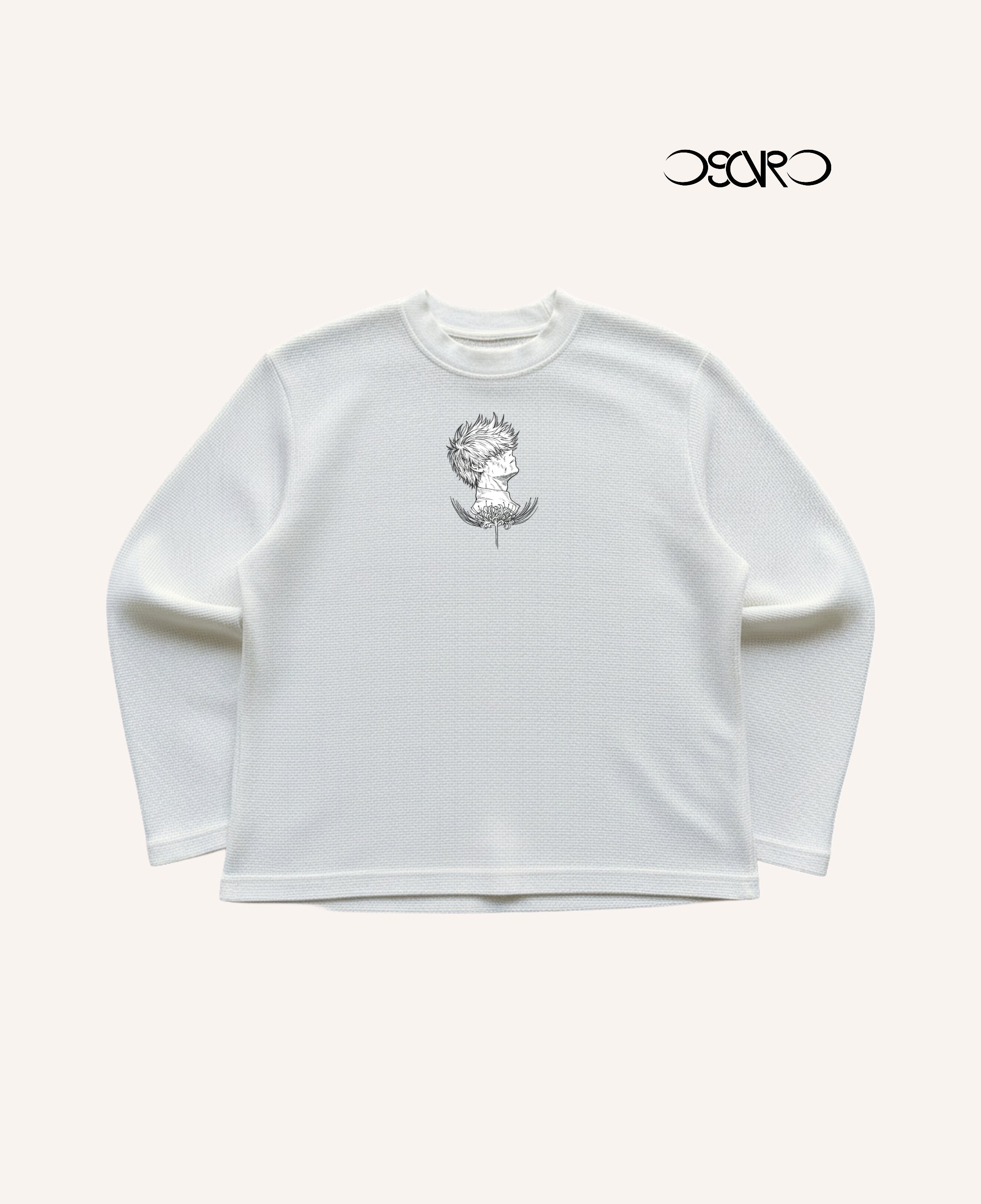 Kaneki Ken Waffle Knitt Oversized Tee