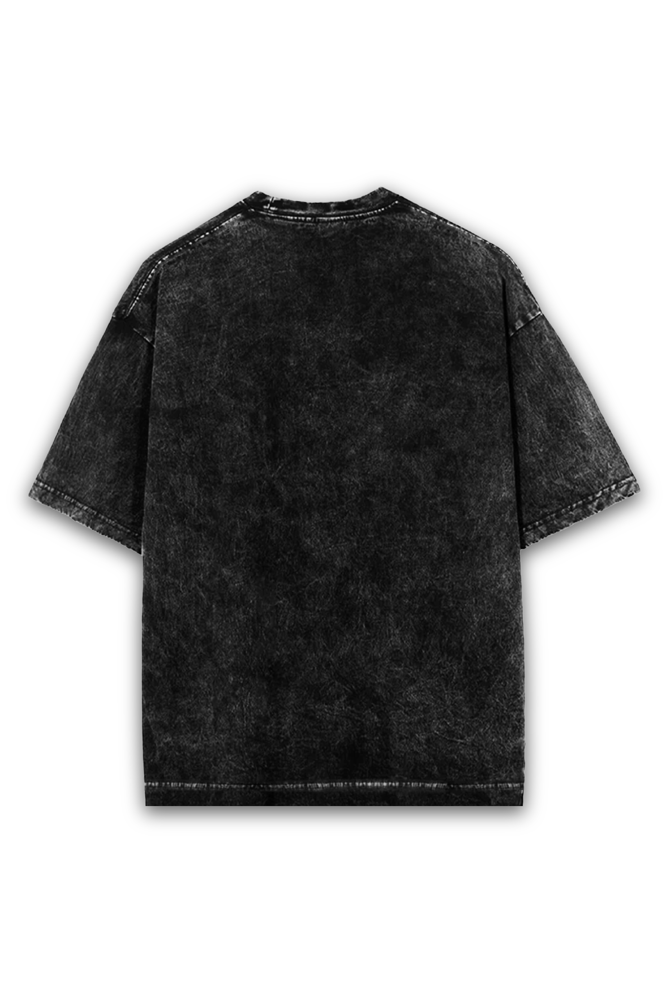 DIVINE - Acid Wash Oversized Premium Cotton Tee
