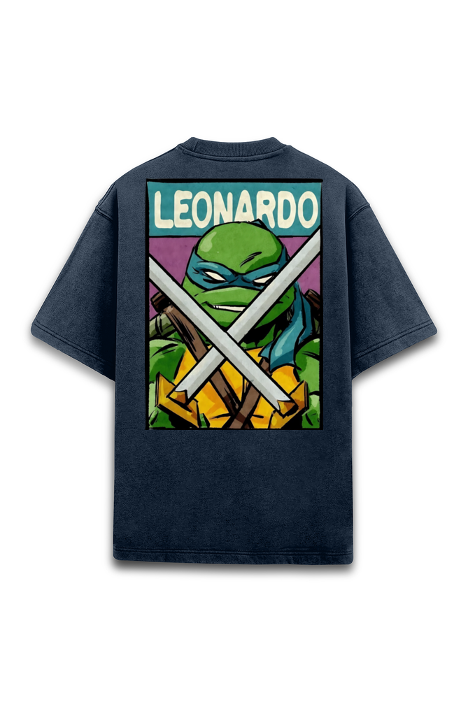 TMNT Leonardo - Acid Wash Tshirt