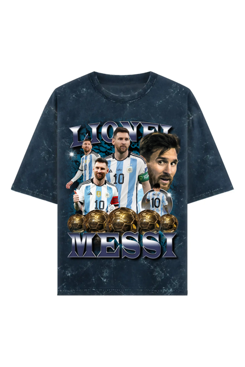 Football Acid Wash Oversized shirt