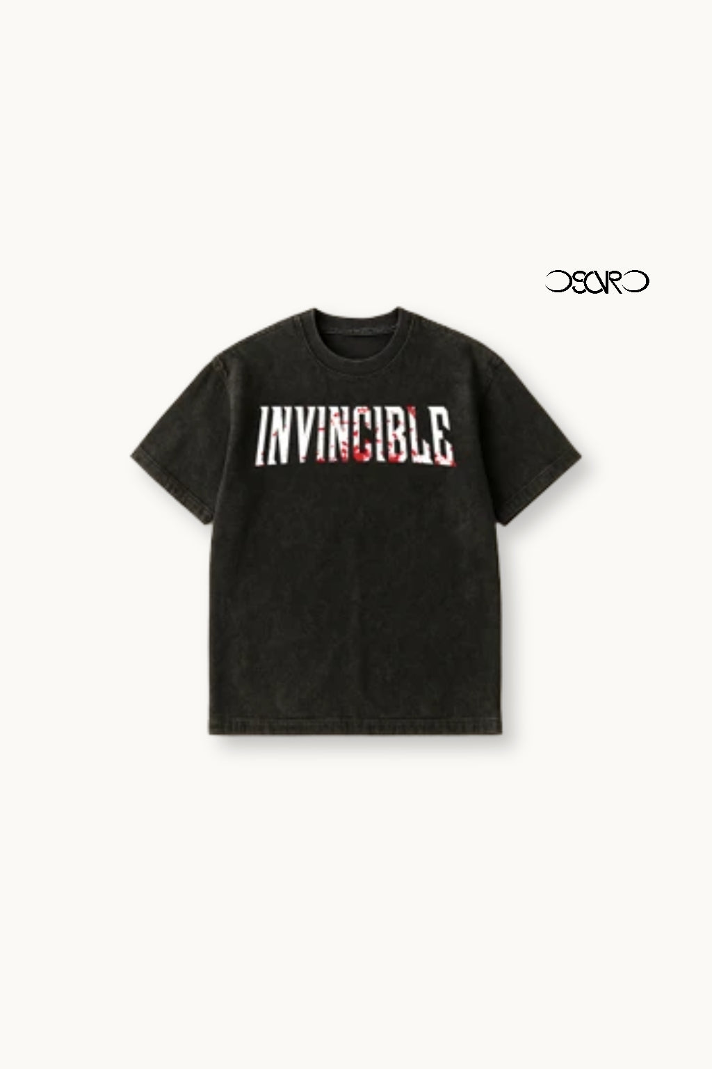 Mark Unisex Acid Washed Oversized Tee