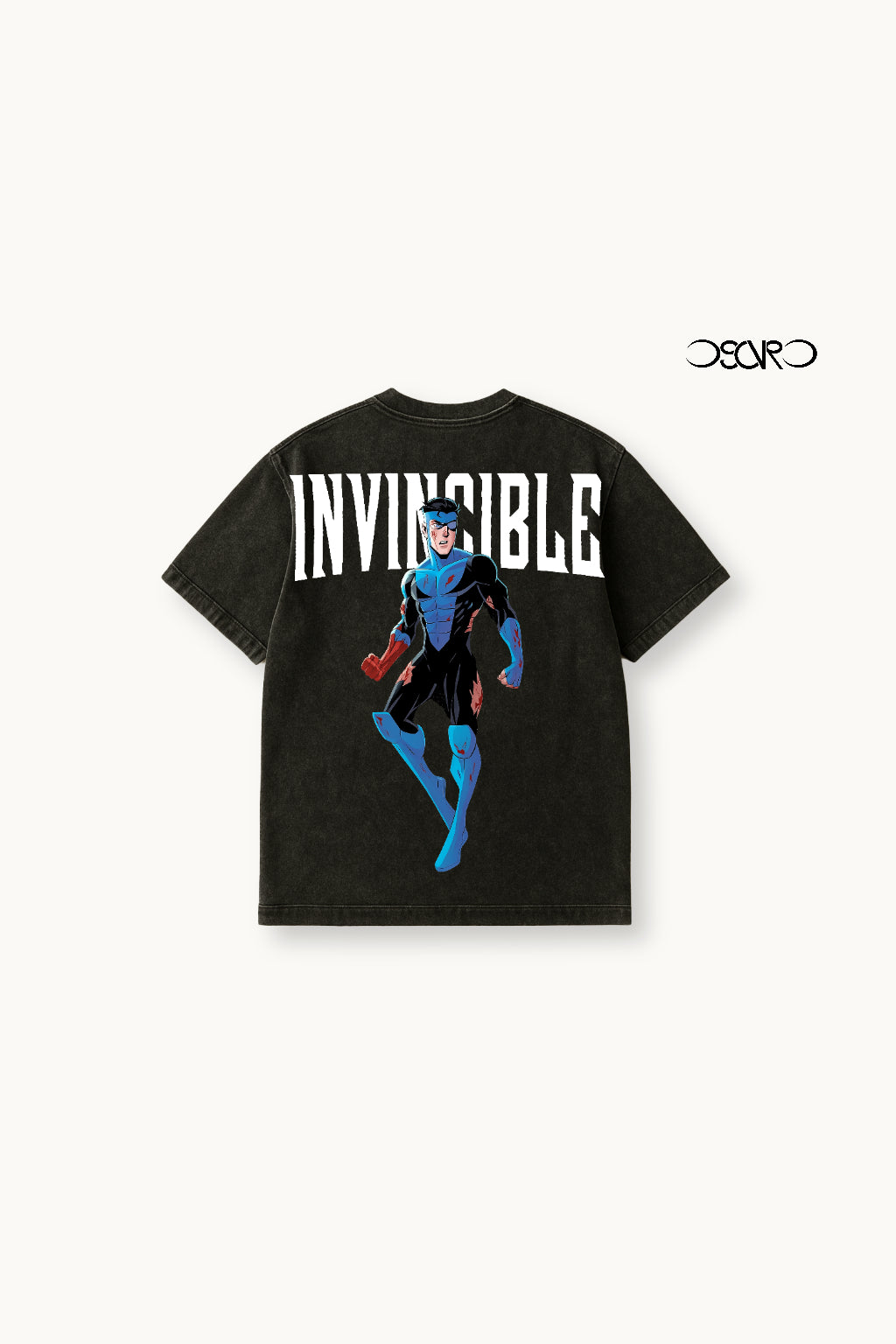 Mark Unisex Acid Washed Oversized Tee