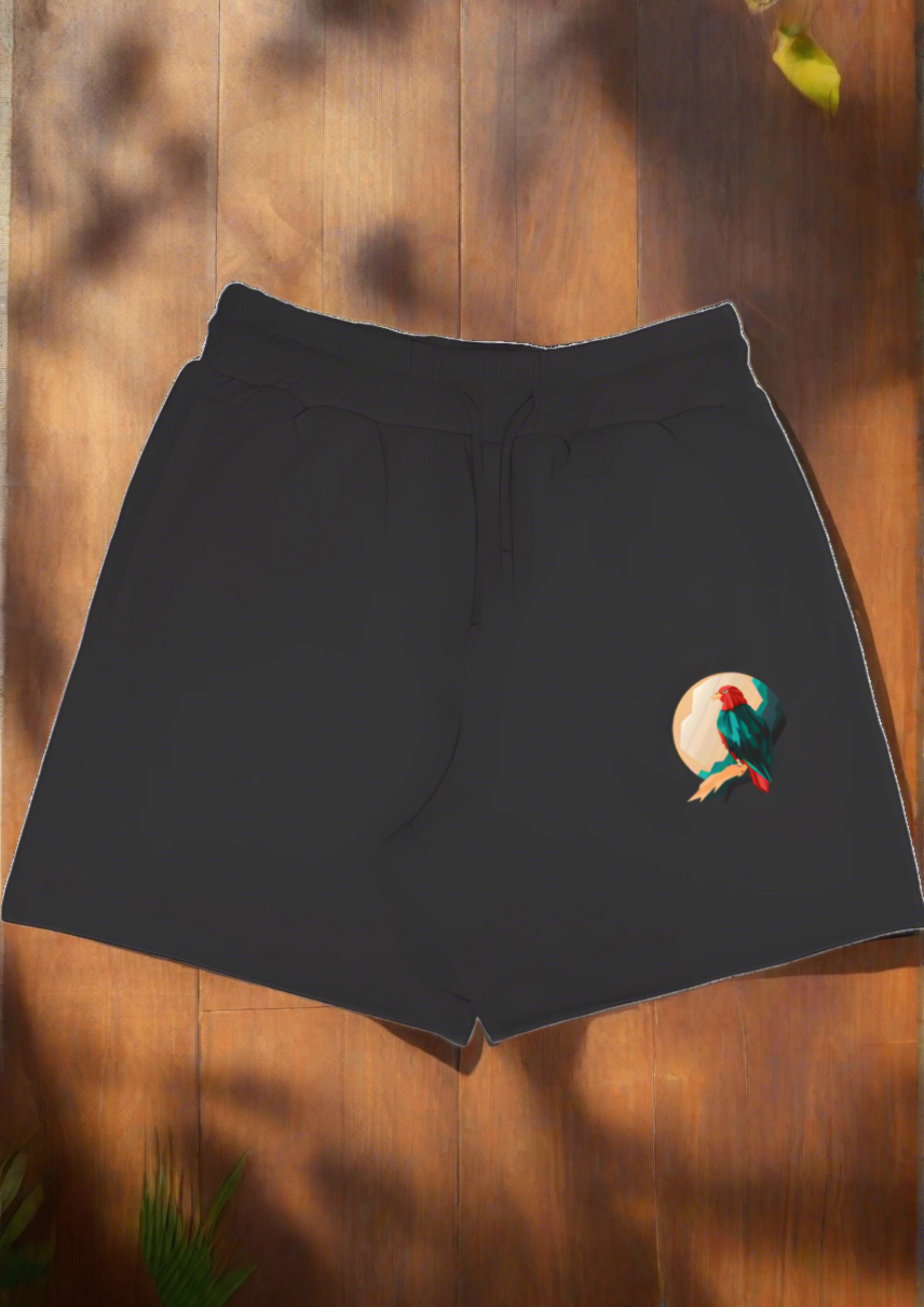 Eagle Embroidered Co-ord Set (Black)