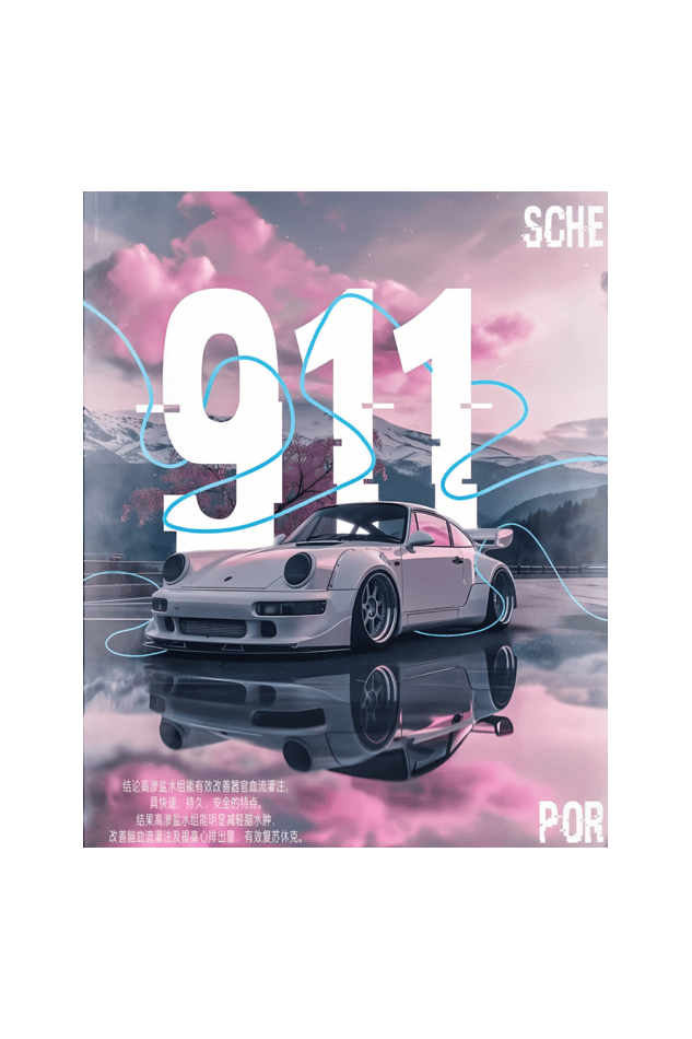 911 Pink - Most Premium Terry Cotton Oversized T - Shirt - disCOVERed