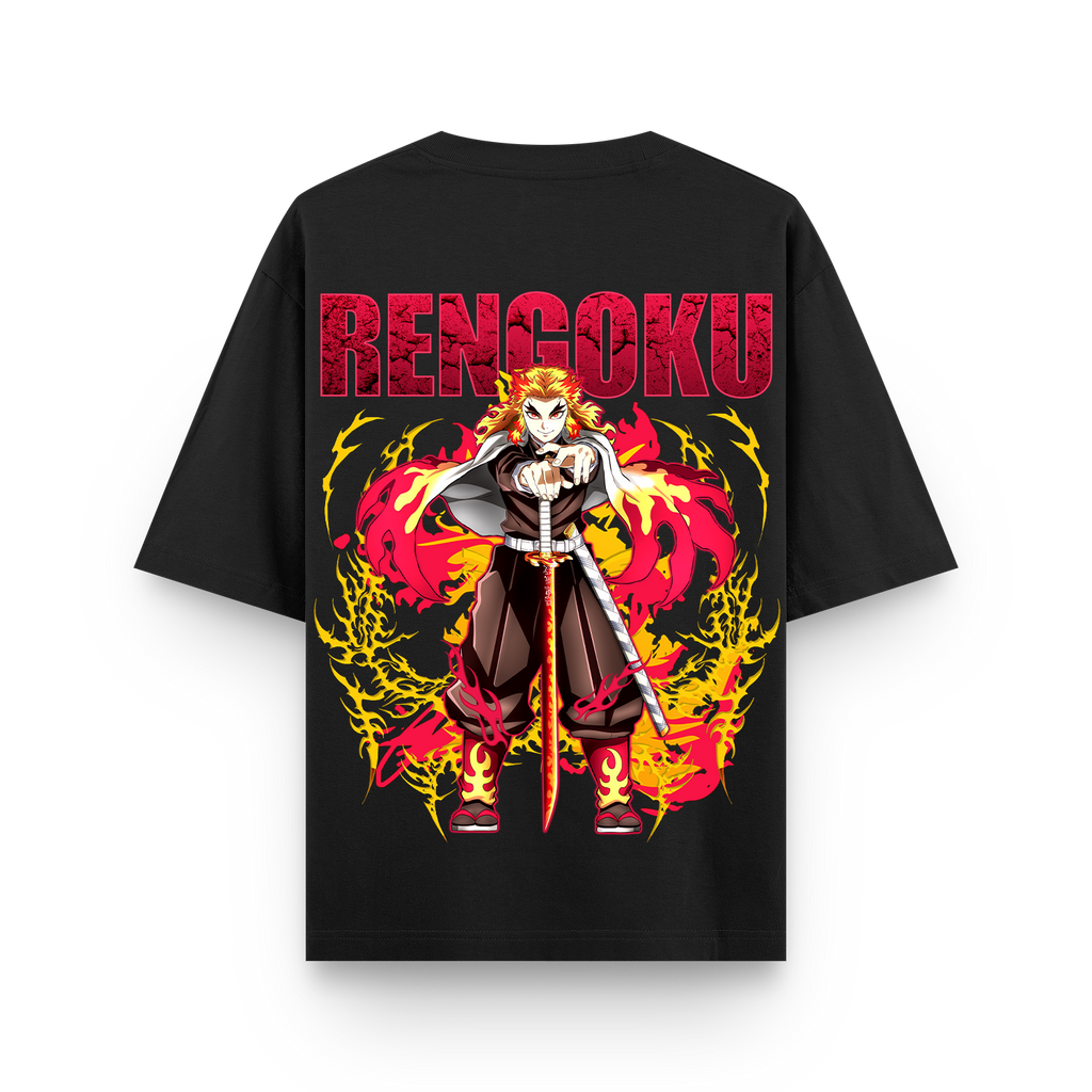 Rengoku Unisex Oversized T-Shirt