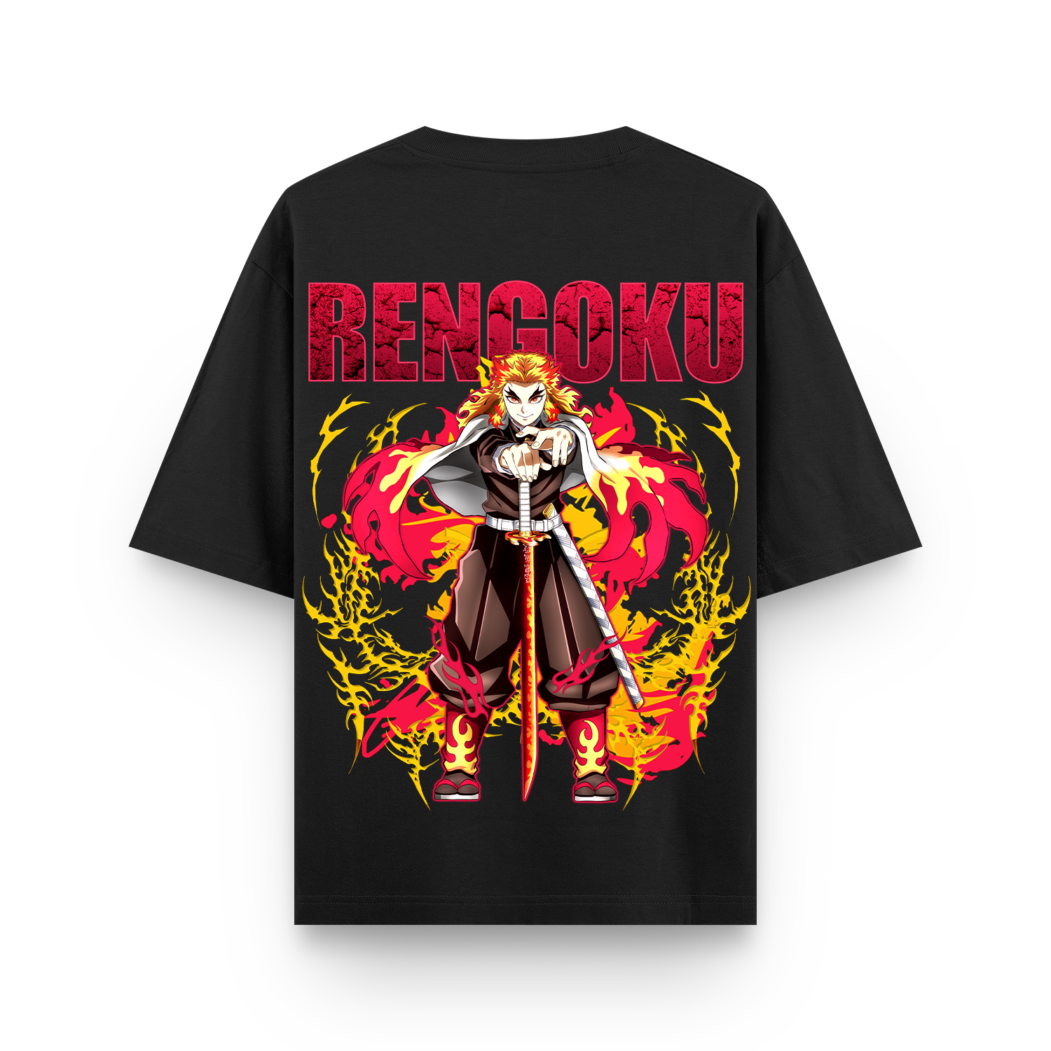 Rengoku Unisex Oversized T-Shirt