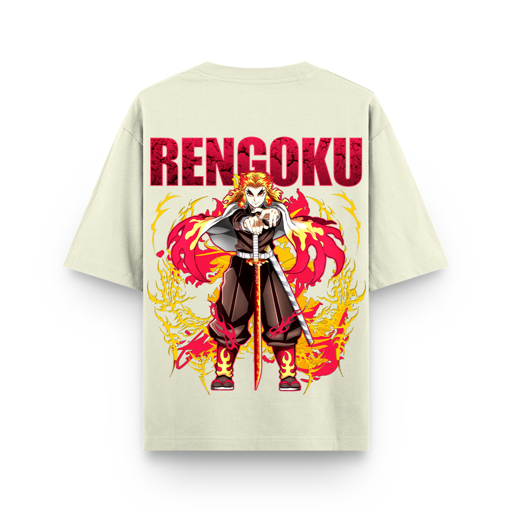 Rengoku Unisex Oversized T-Shirt
