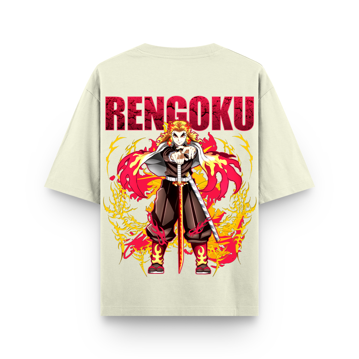 Rengoku Unisex Oversized T-Shirt