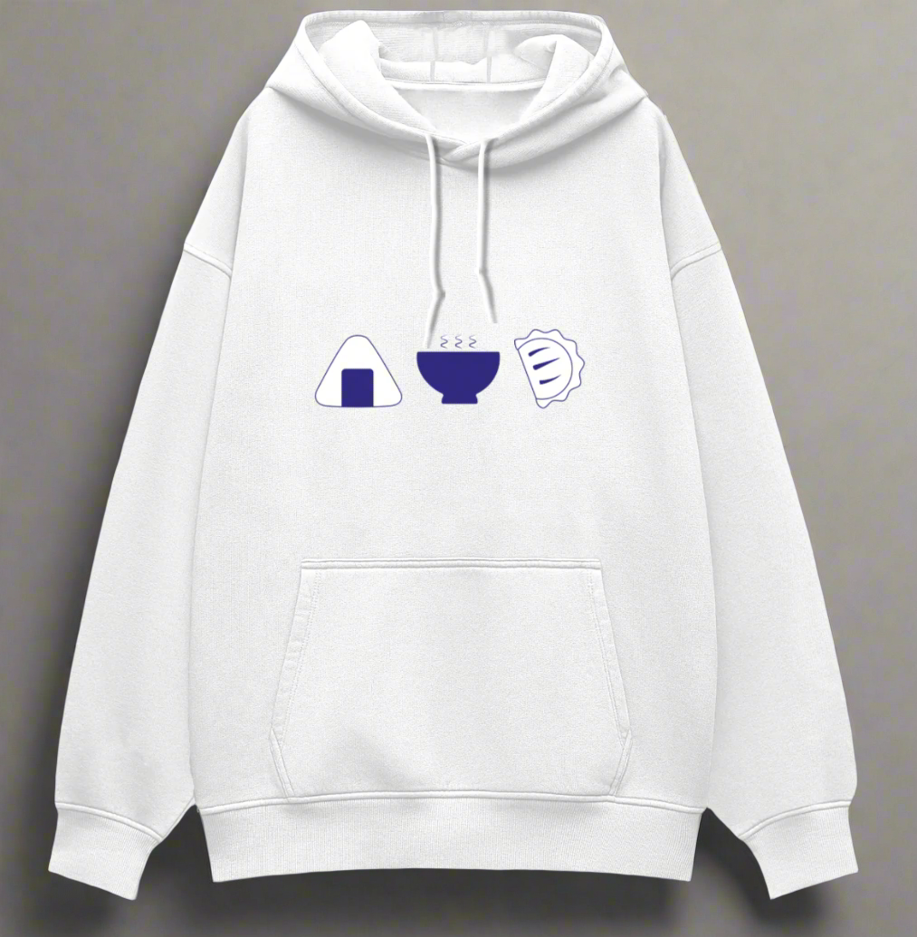 Shushi - Oversized Hooded Sweatshirt