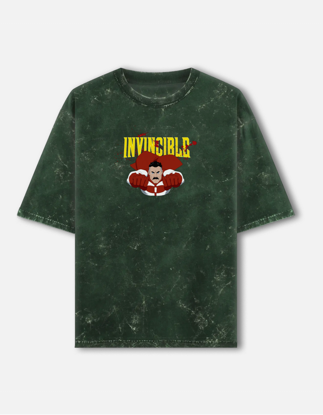 Omni-Mark Unisex Acid Washed Oversized Tee