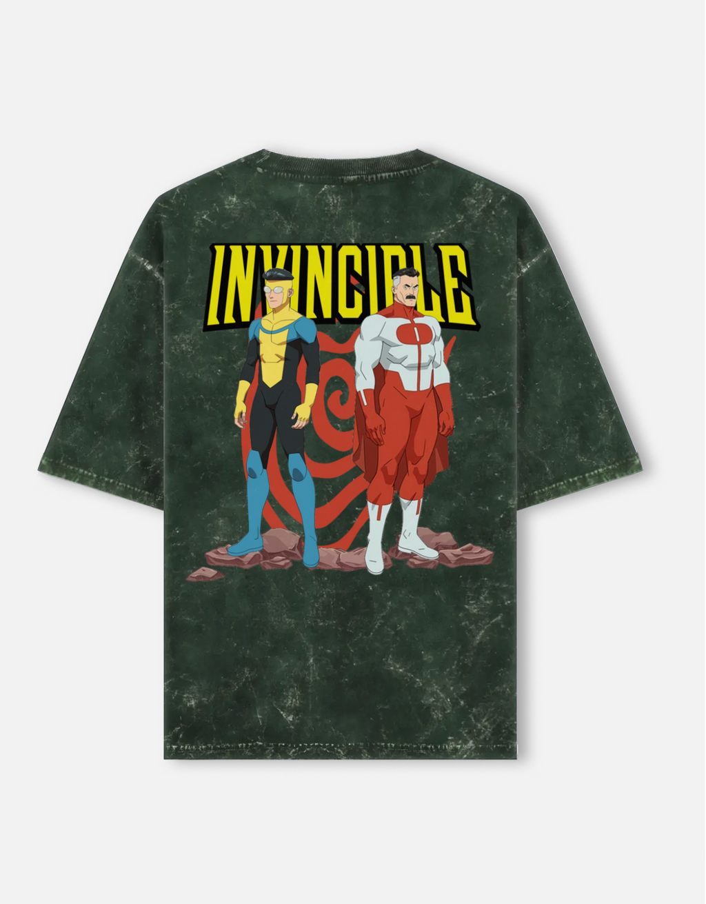 Omni-Mark Unisex Acid Washed Oversized Tee