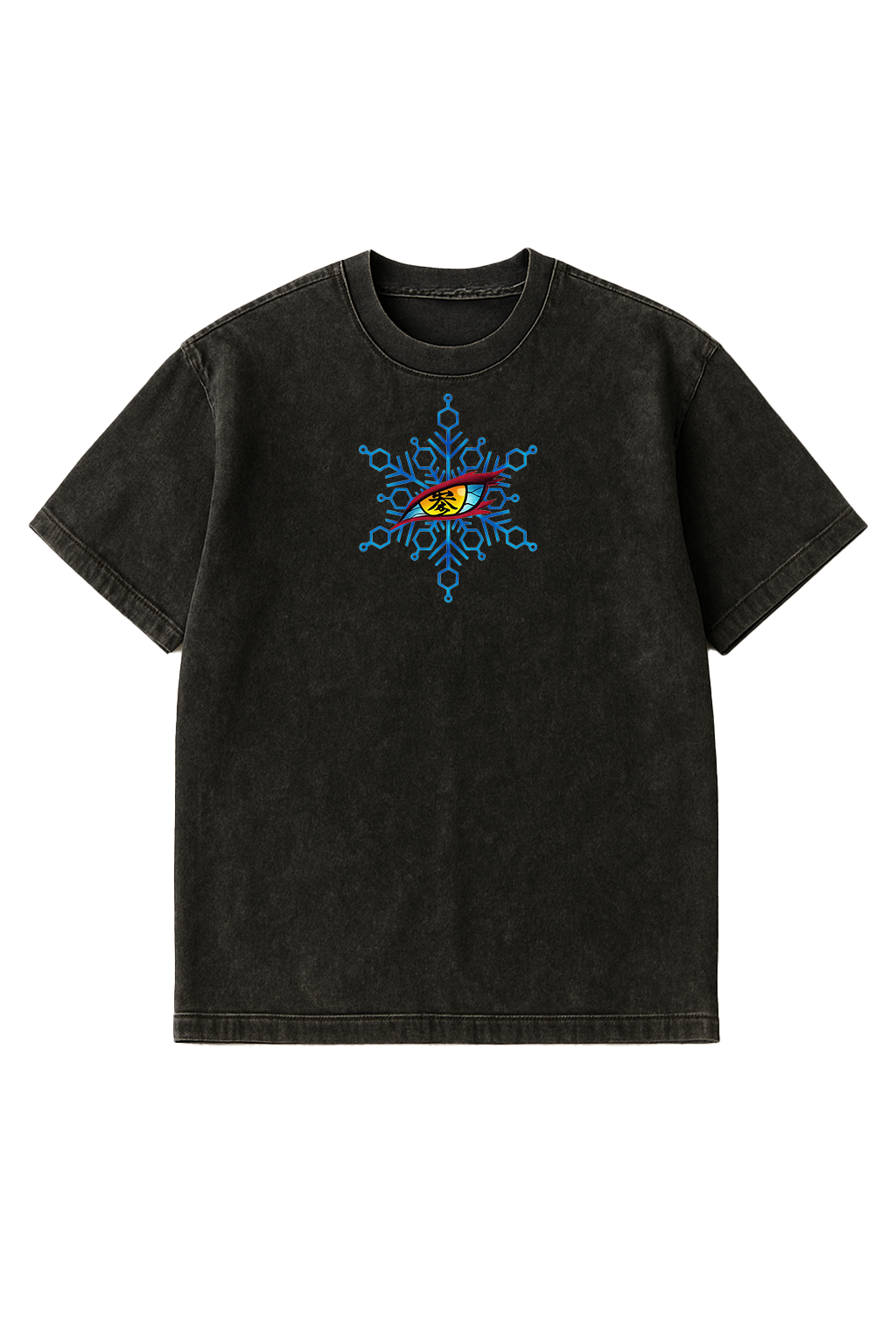 Akaza Unisex Acid Washed Oversized Tee