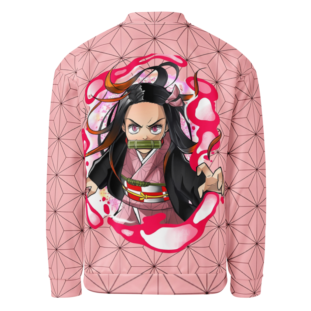 NEZUKO KAMADO- Unisex Bomber Jacket