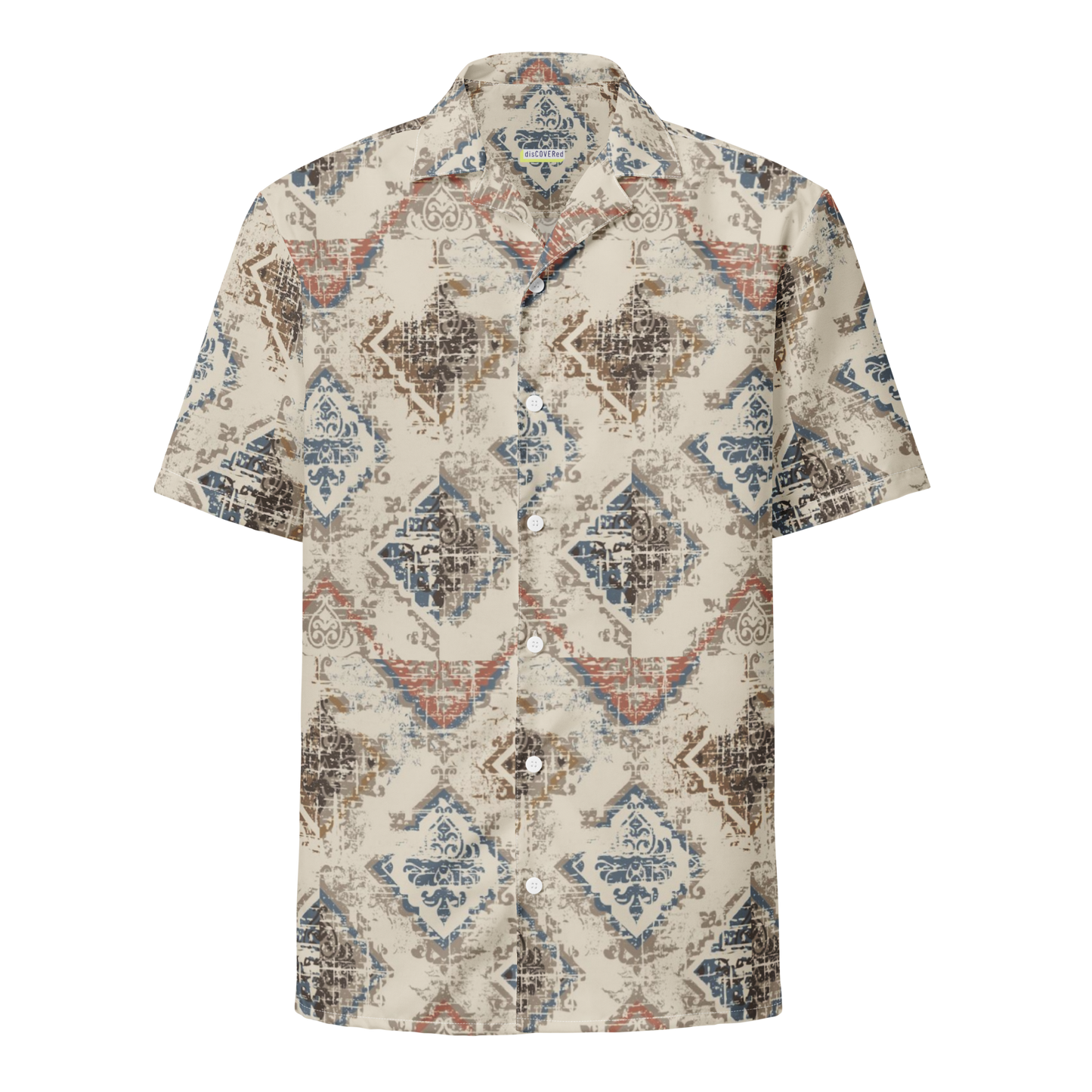 Unisex Art Print Pattern Relaxed Shirt