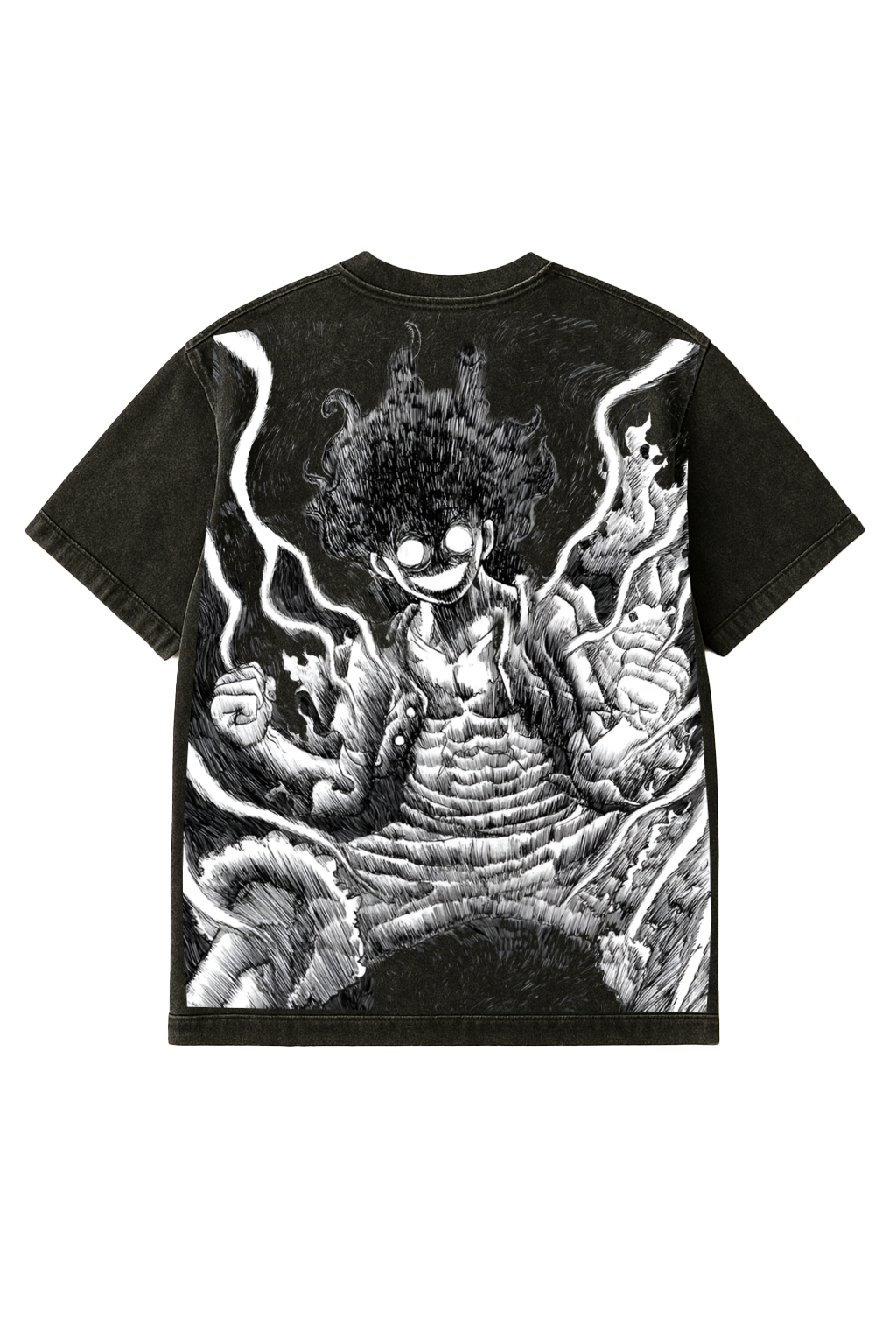 Joy Boy Oversized Acid Wash Tee