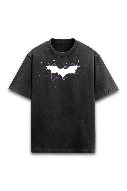 BATMAN - Acid Wash Tshirt - disCOVERed