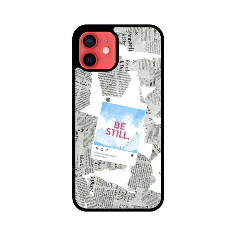 Be Still Glass Phone Case - disCOVERed