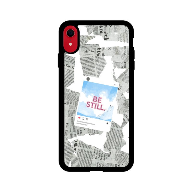 Be Still Glass Phone Case - disCOVERed