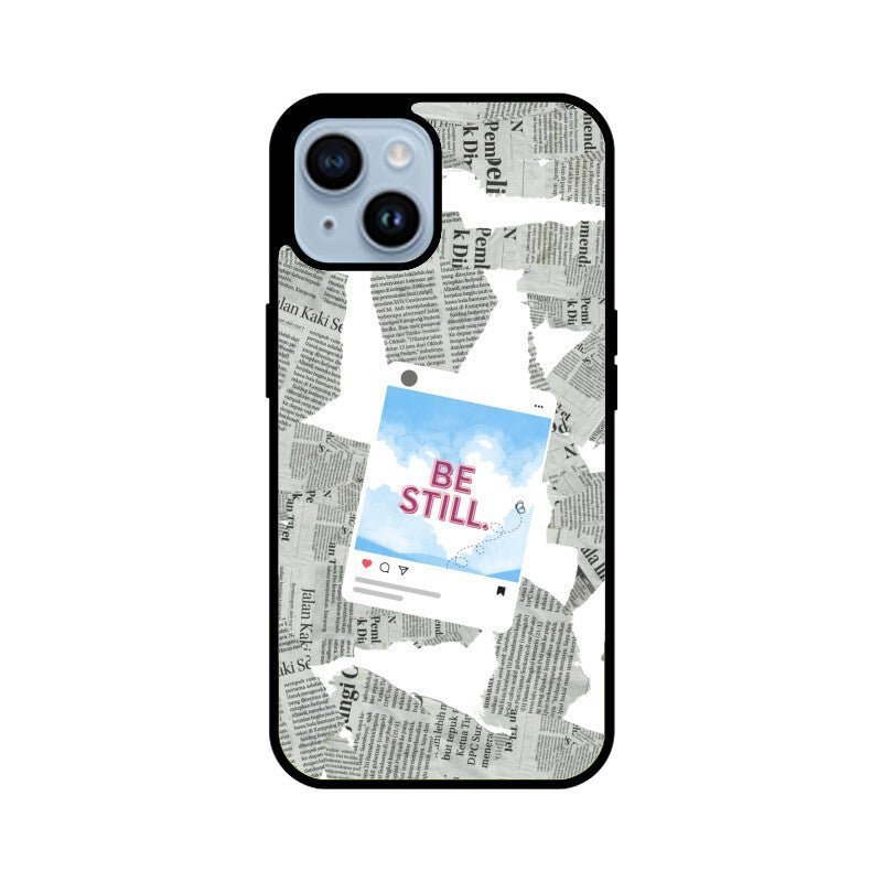 Be Still Glass Phone Case - disCOVERed