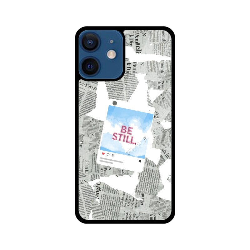 Be Still Glass Phone Case - disCOVERed