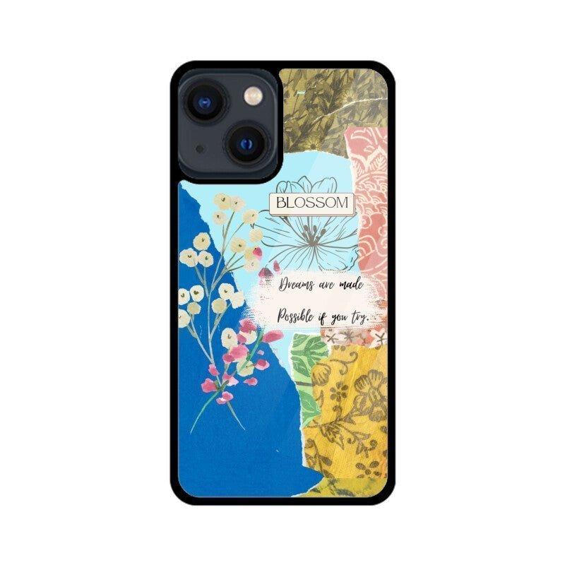 Blossom Glass Phone Case - disCOVERed.co.in