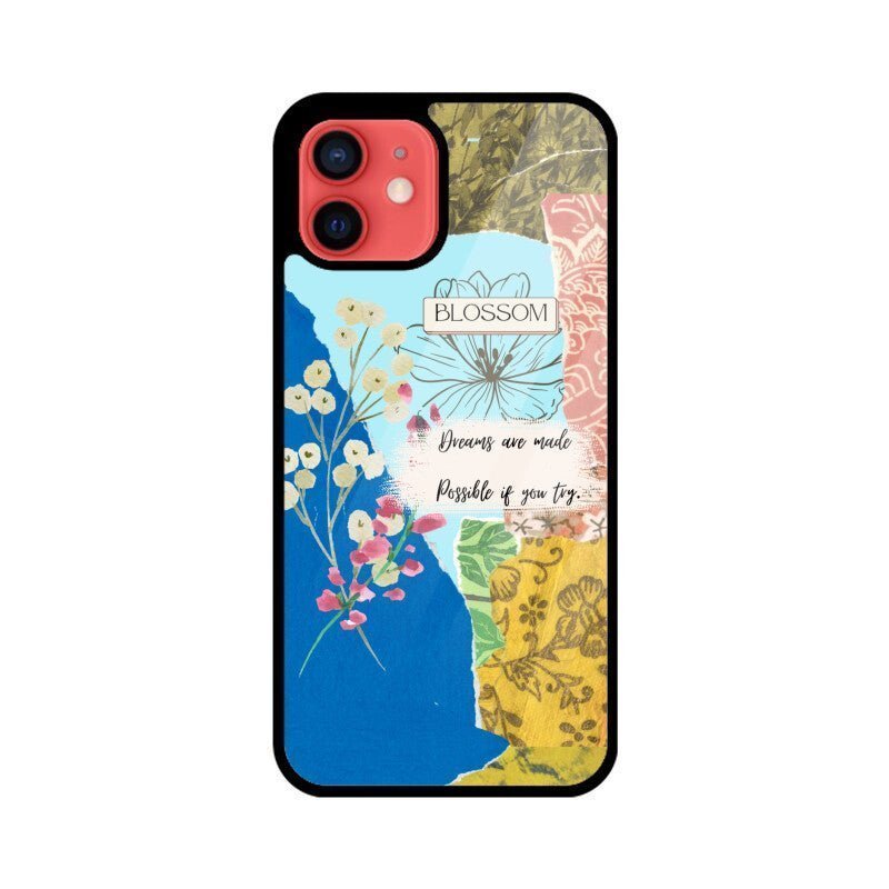 Blossom Glass Phone Case - disCOVERed.co.in