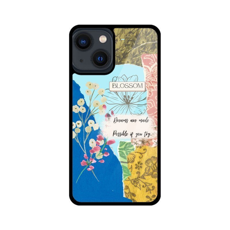 Blossom Glass Phone Case - disCOVERed.co.in