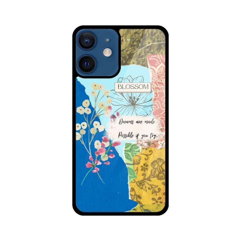 Blossom Glass Phone Case - disCOVERed.co.in