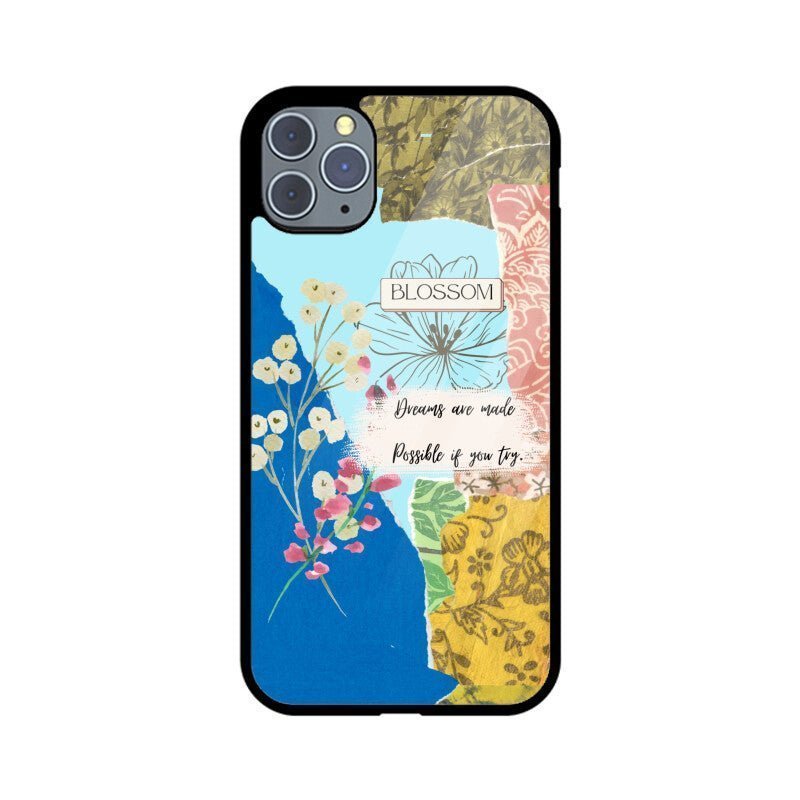 Blossom Glass Phone Case - disCOVERed.co.in