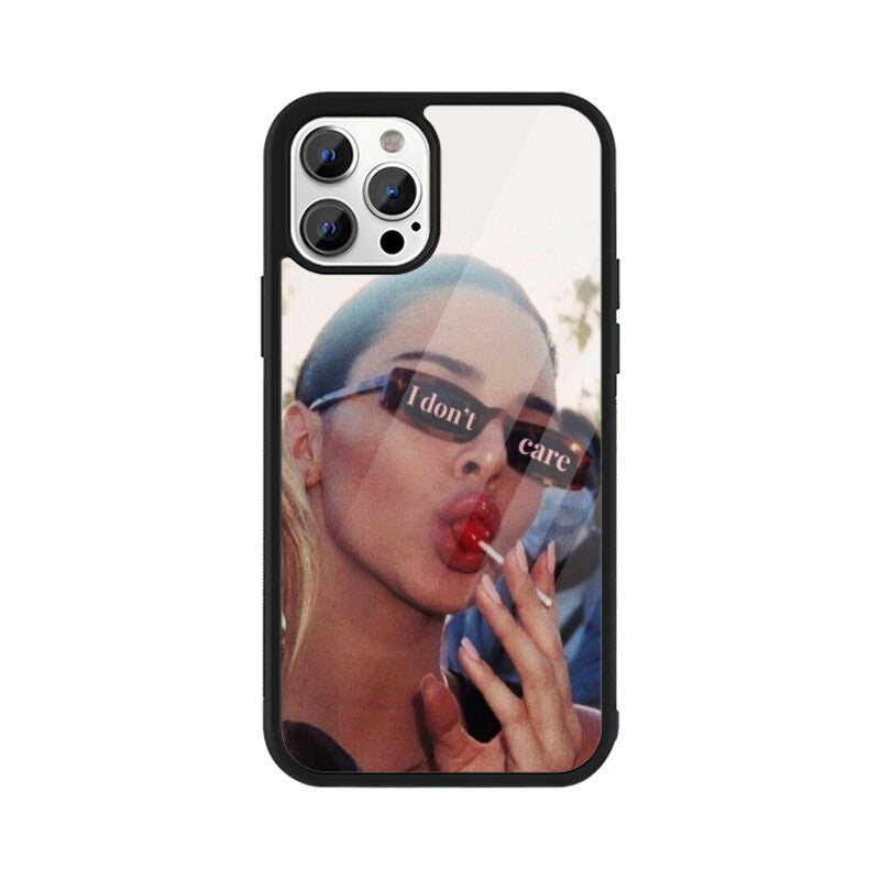 Kendall Jenner Glass Phone Case