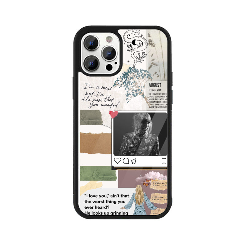 Swiftie (Minimal) Glass Case